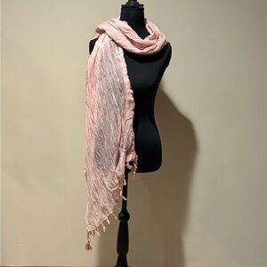 Elegant Pink Women's Scarf